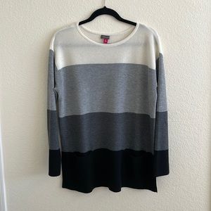 Vince Camuto Striped Sweater with pockets